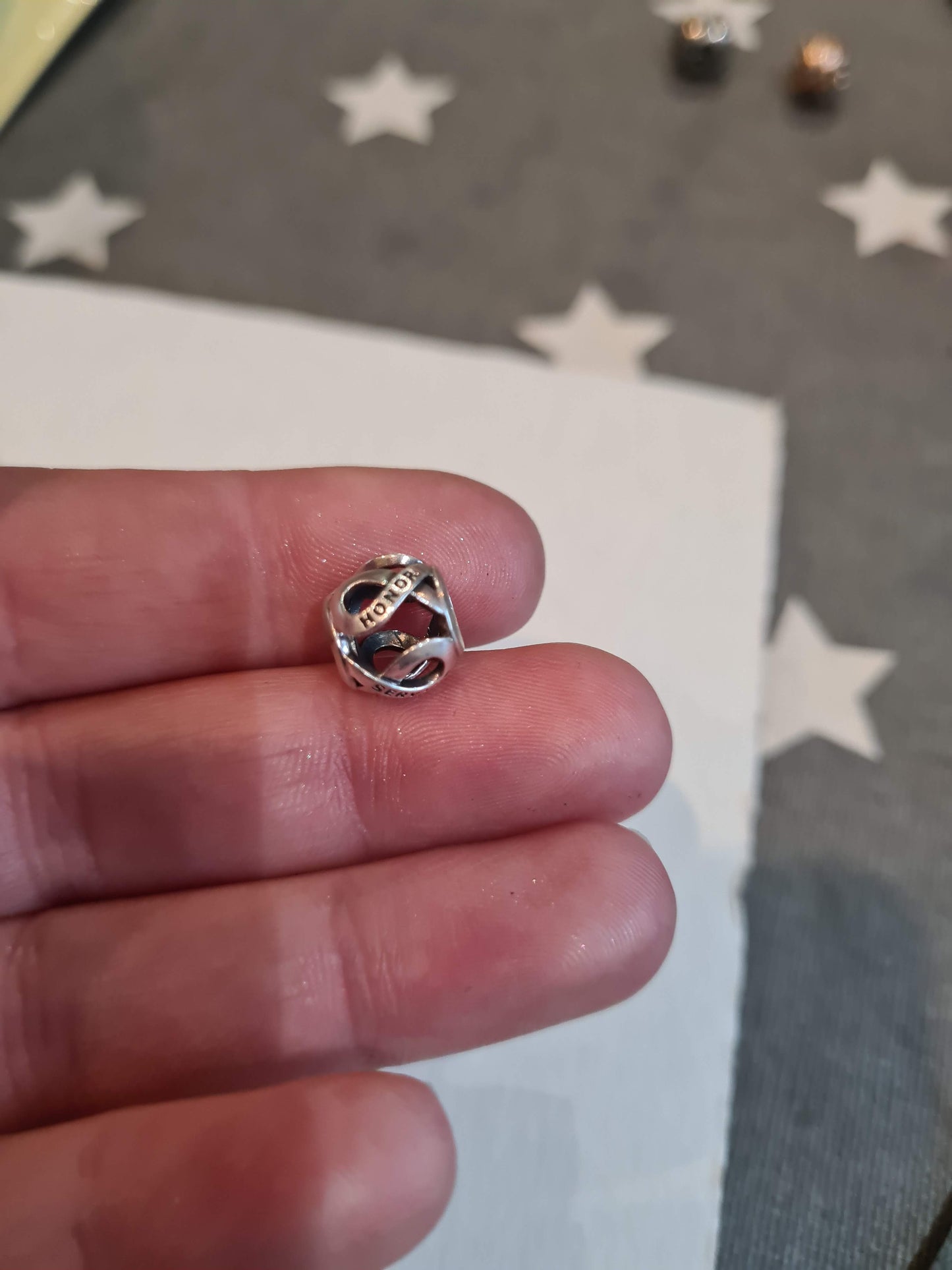 Genuine Pandora Sacrifice/ Honour/ Valour/ Service Military Charm