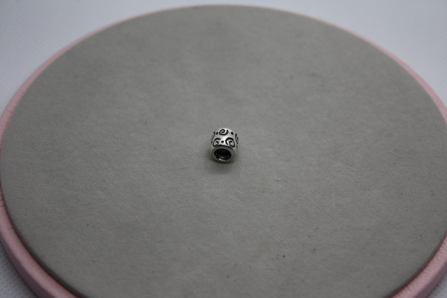 Genuine Pandora Retired Silver Swirl Charm