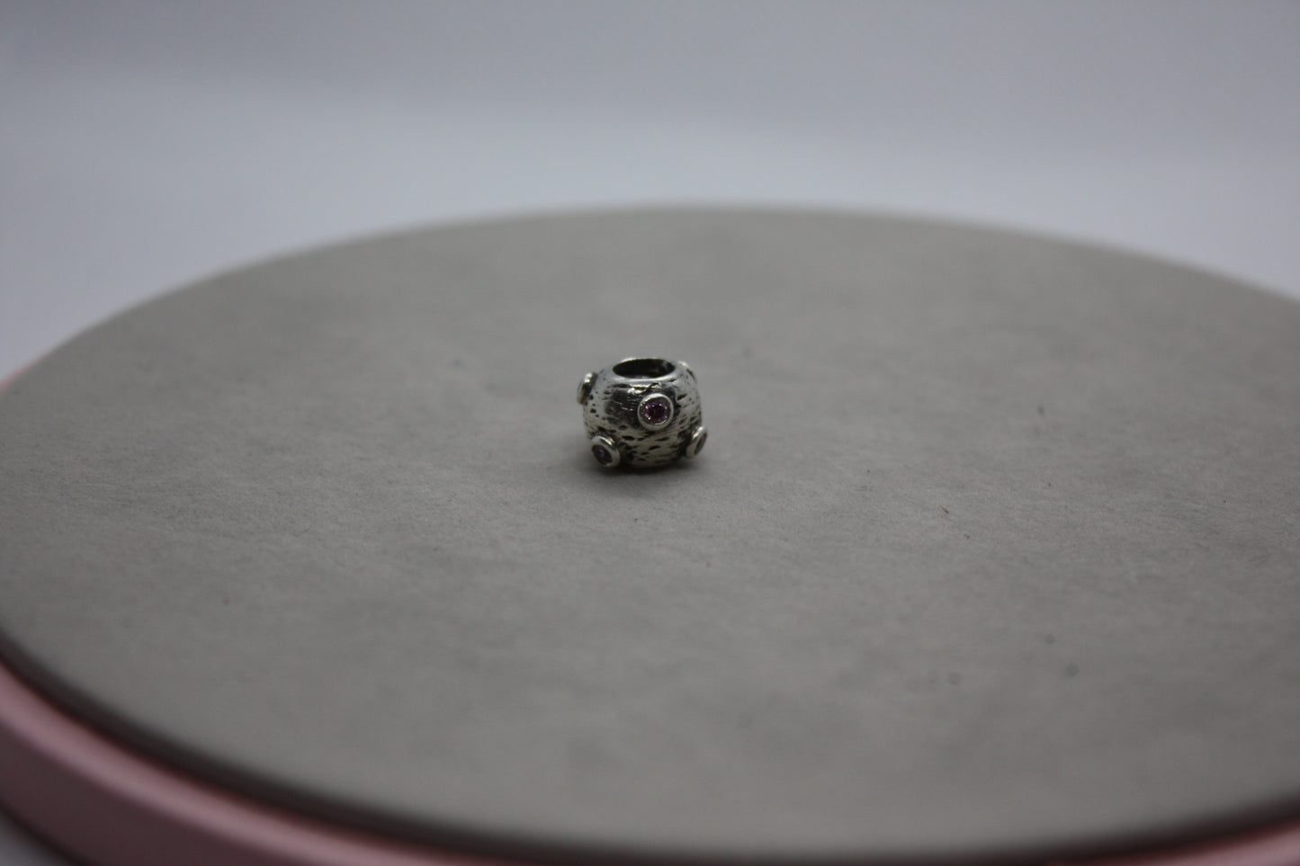Genuine Pandora Moonscape Charm with Stones Rare HTF