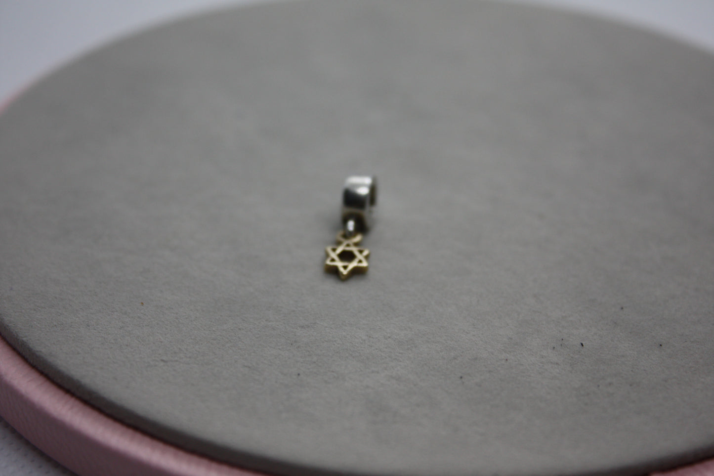 Genuine Pandora Star of David Gold Two Tone 14k