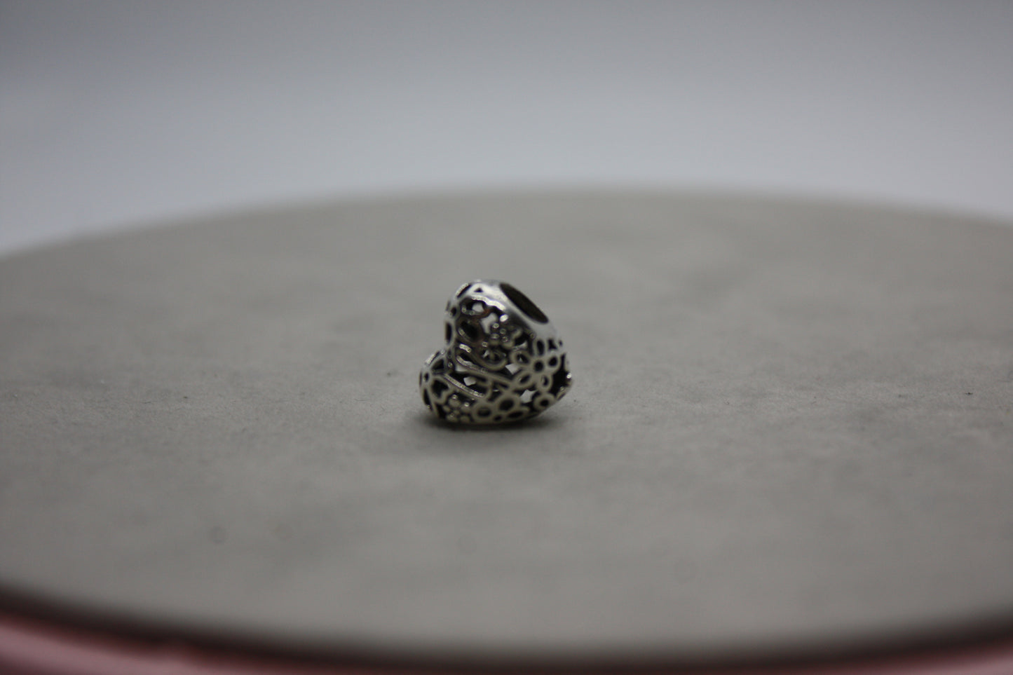 Genuine Pandora Openwork Heart Charm Love Life Dragonfly