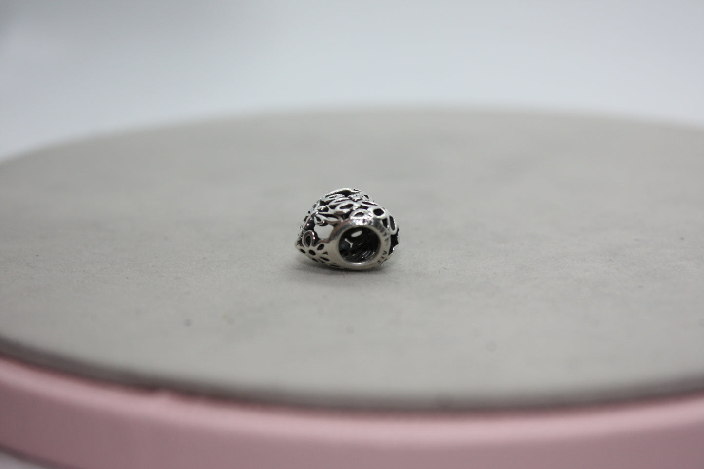 Genuine Pandora Openwork Heart Charm Love Life Dragonfly