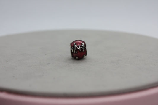 Genuine Pandora Enamel Red Family Bond Charm
