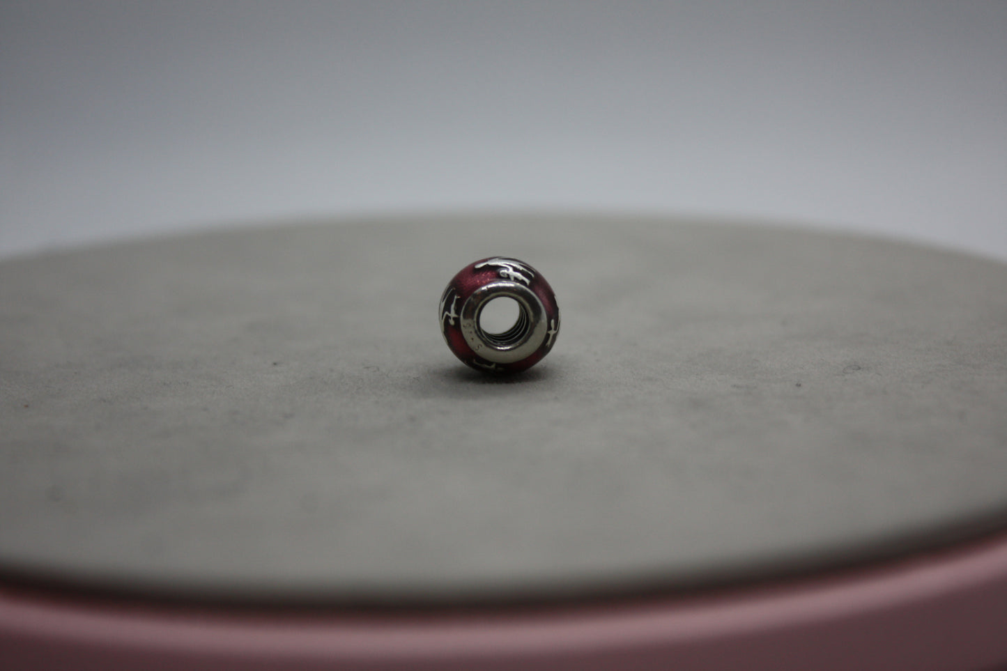 Genuine Pandora Enamel Red Family Bond Charm