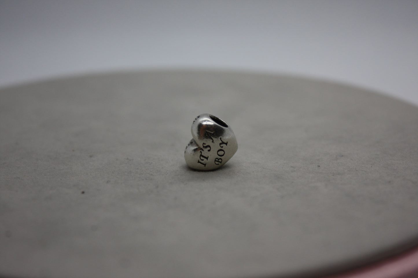 Genuine Pandora Its A Boy Charm with Hand Print