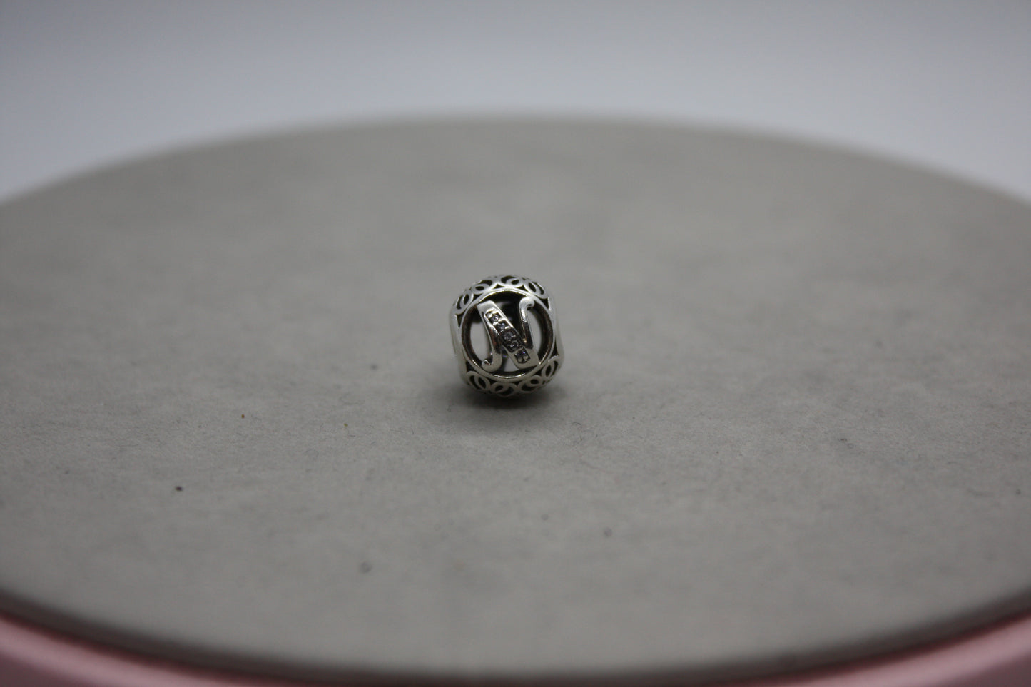 Genuine Pandora Vintage Letter N Charm