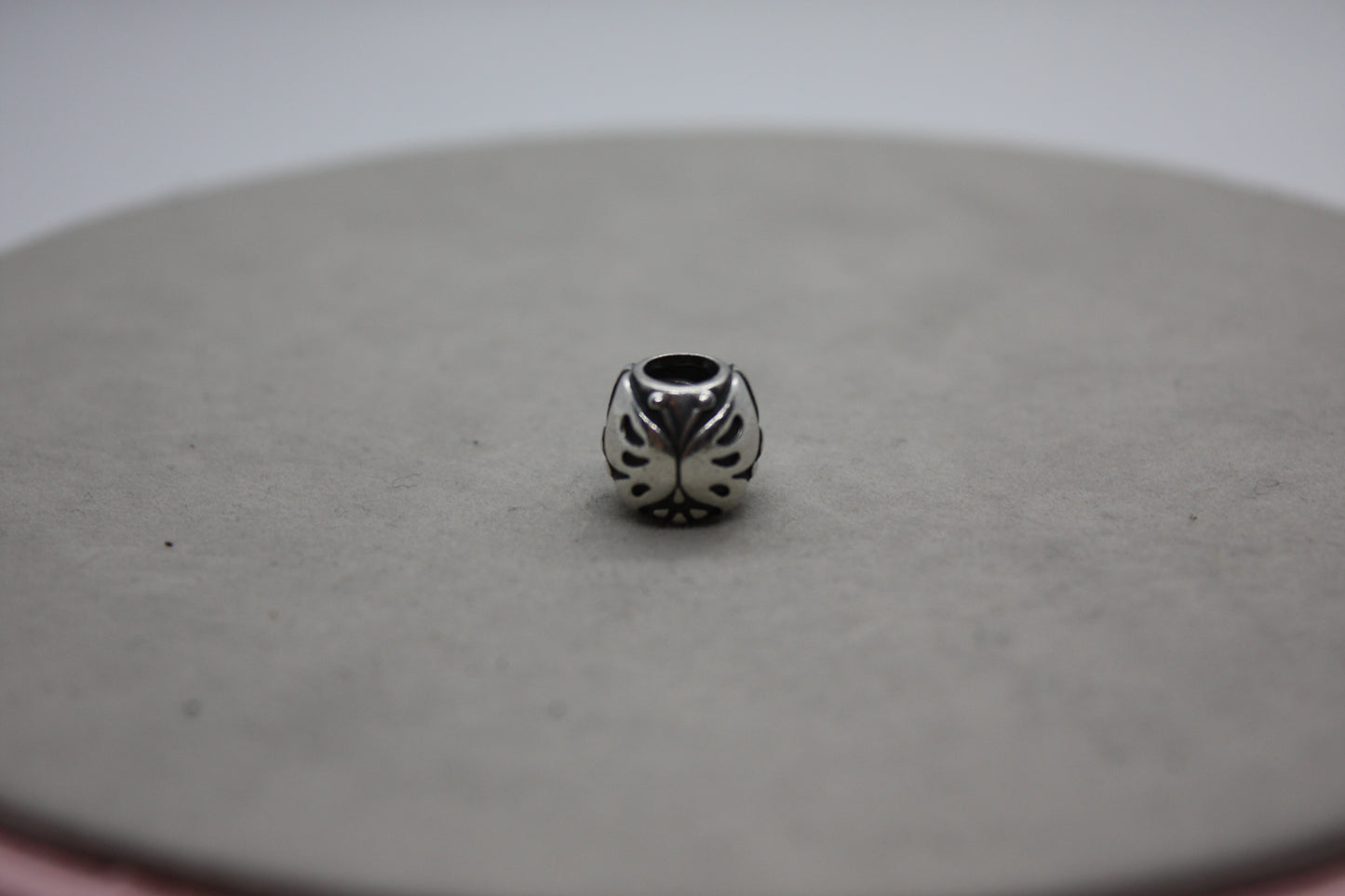 Genuine Pandora Butterfly Ball Silver Charm