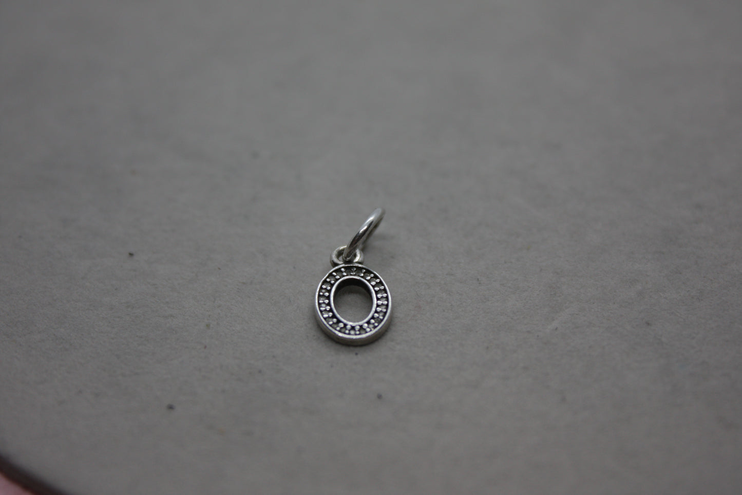 Genuine Pandora 0 Pave Dangle Charm