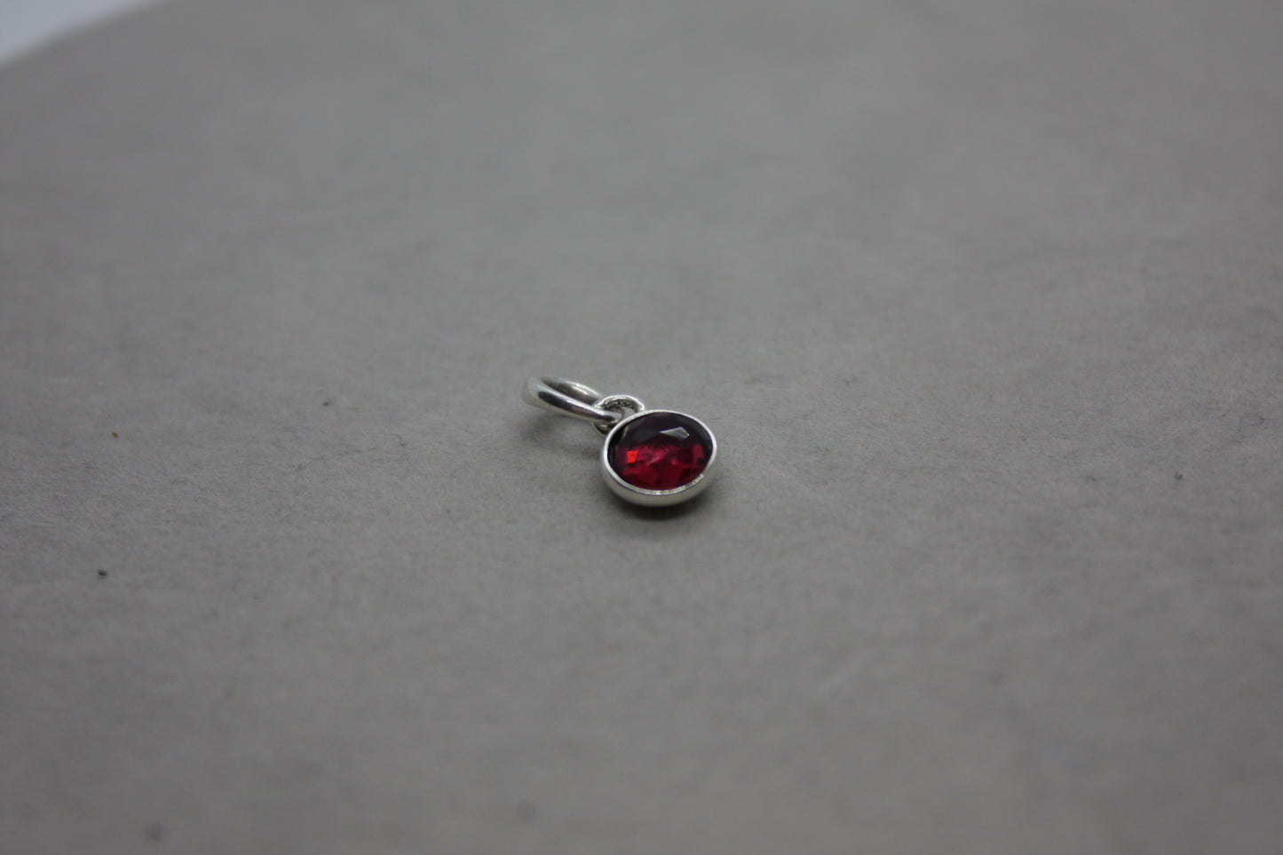 Genuine Pandora Birthstone Garnet red January Pendant Charm