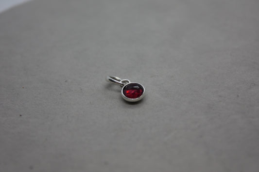 Genuine Pandora Birthstone Garnet red January Pendant Charm