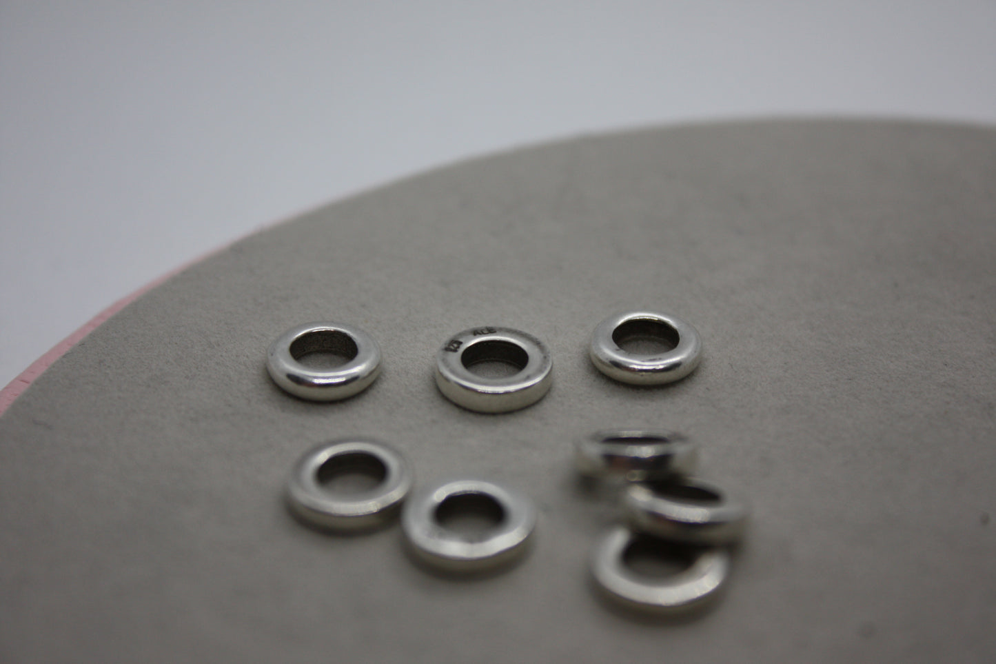 Genuine Pandora Spacer Charms Plain Silver