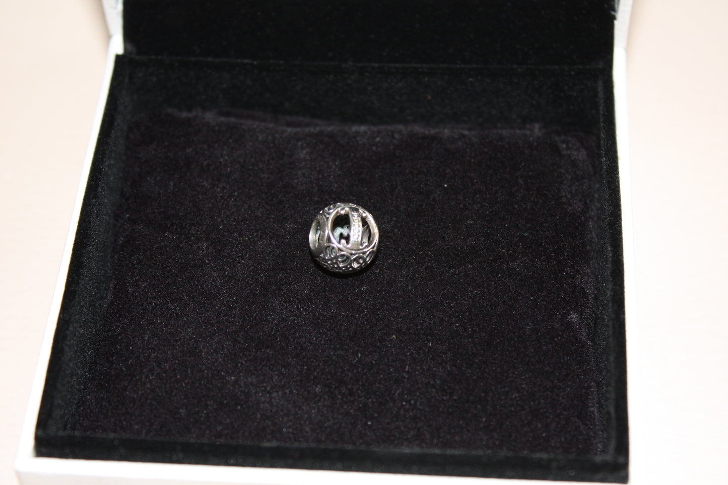 Genuine Pandora Vintage Letter I i Charm
