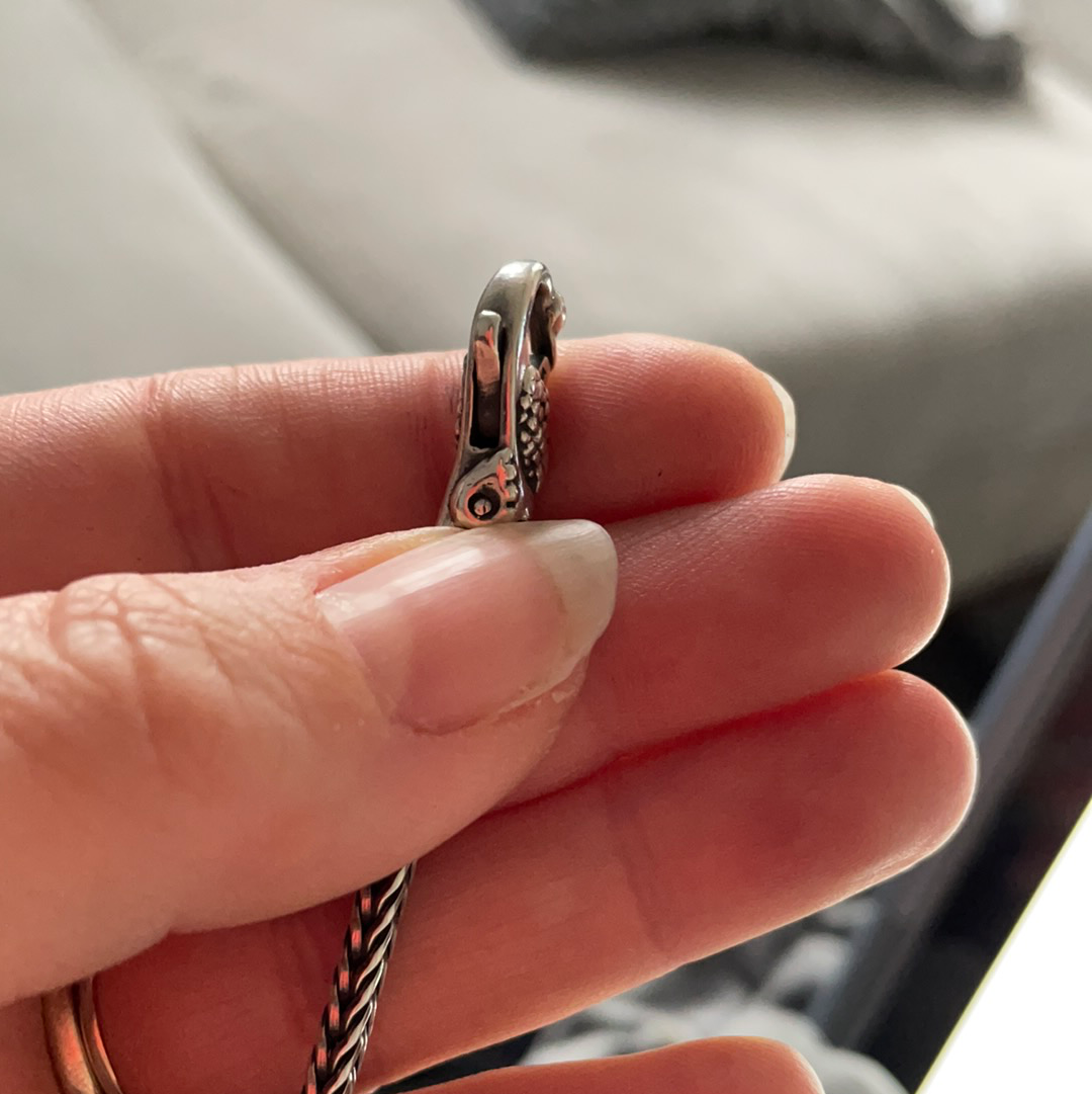 Genuine Trollbeads Swan Lock