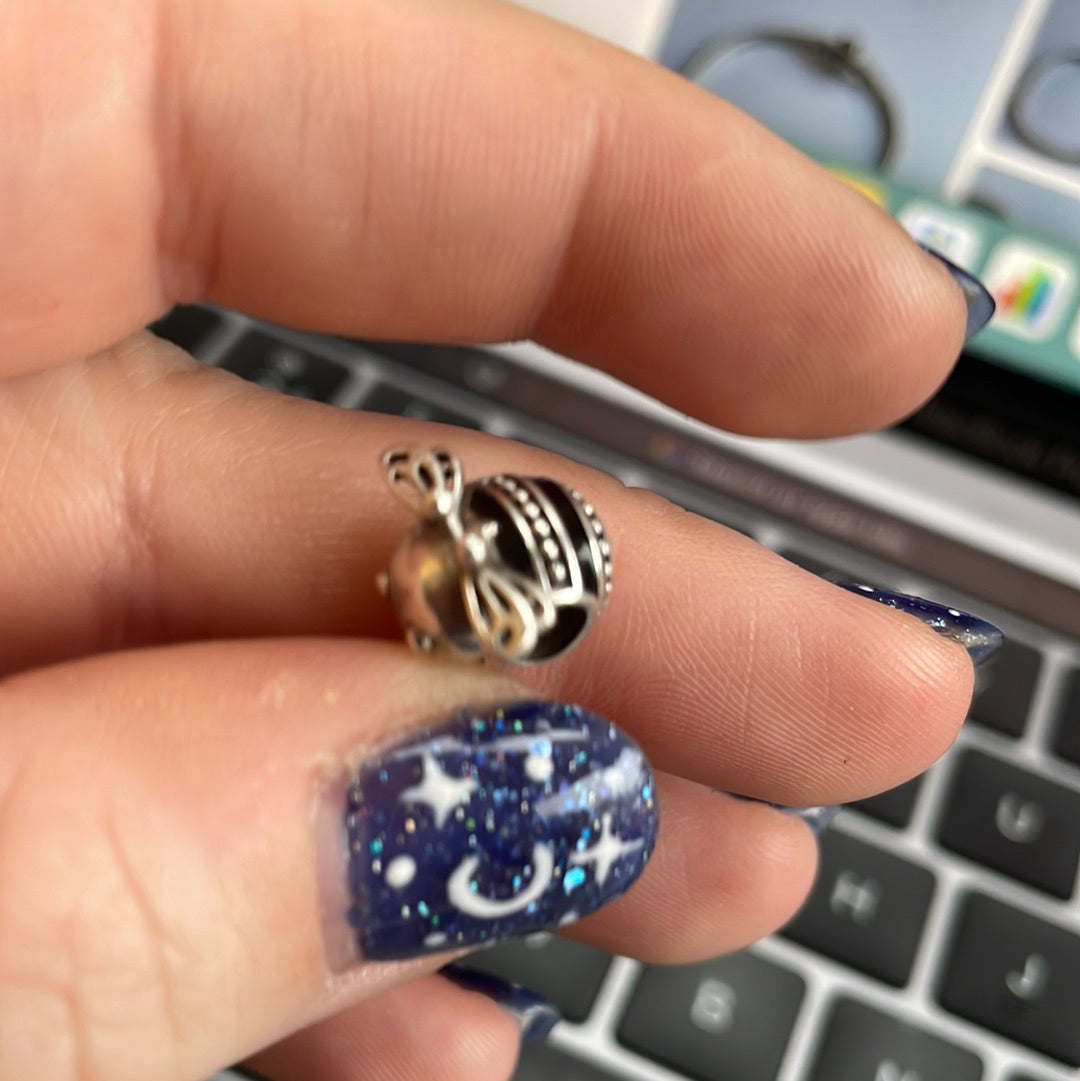 Genuine Pandora Enamel Bee Dangle Heart “Bee Mine” Charm