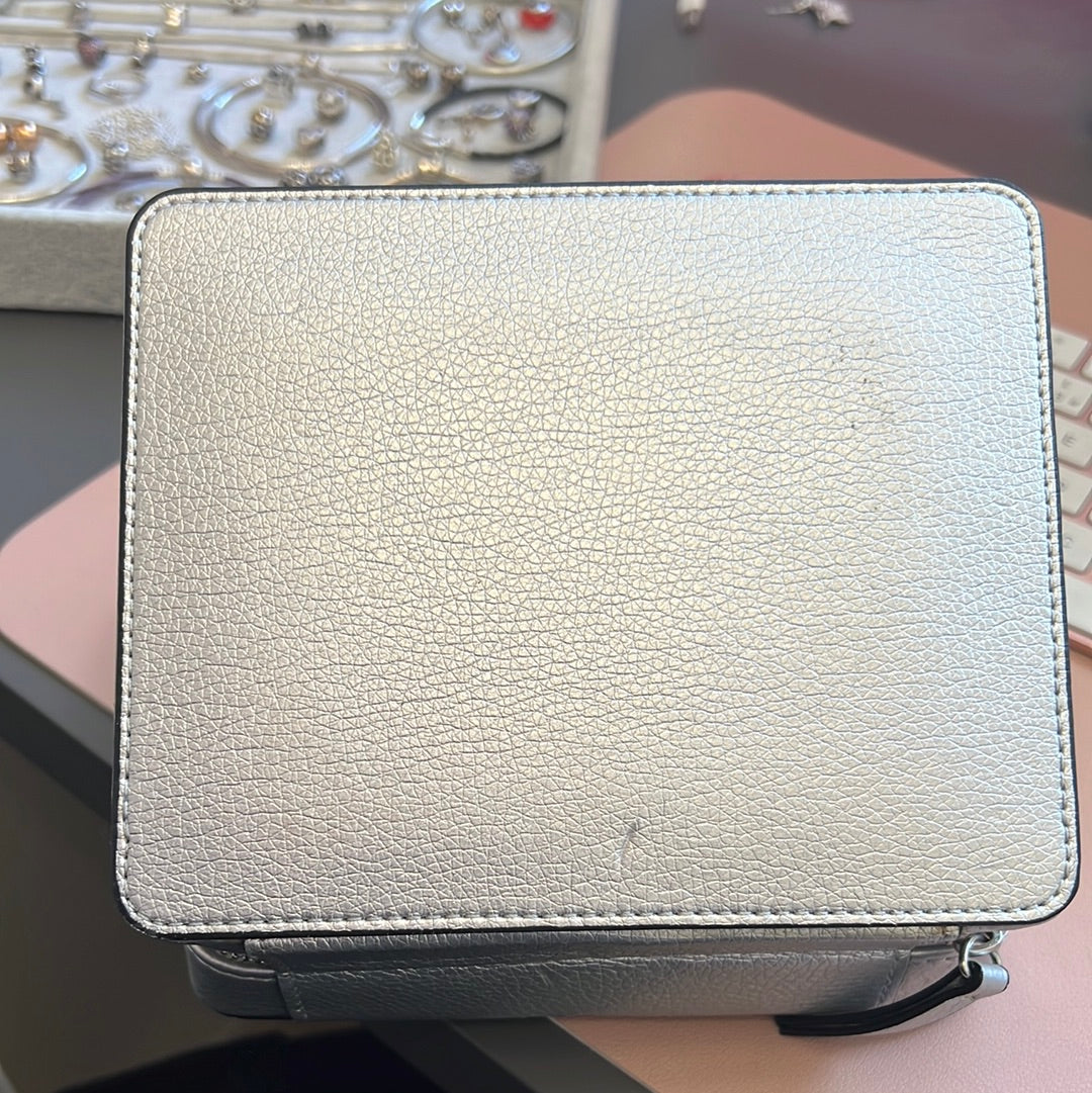 Genuine Pandora Elegance Bracelet Travel Jewellery Storage Box With Ring Holder RARE