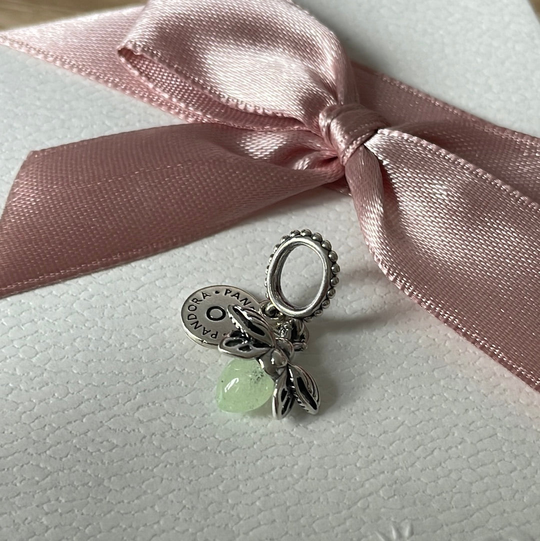 Genuine Pandora Glow in the Dark Firefly Dangle Charm