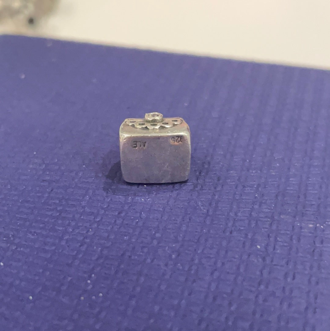 Genuine Pandora Retired Pandora CZ Handbag Charm