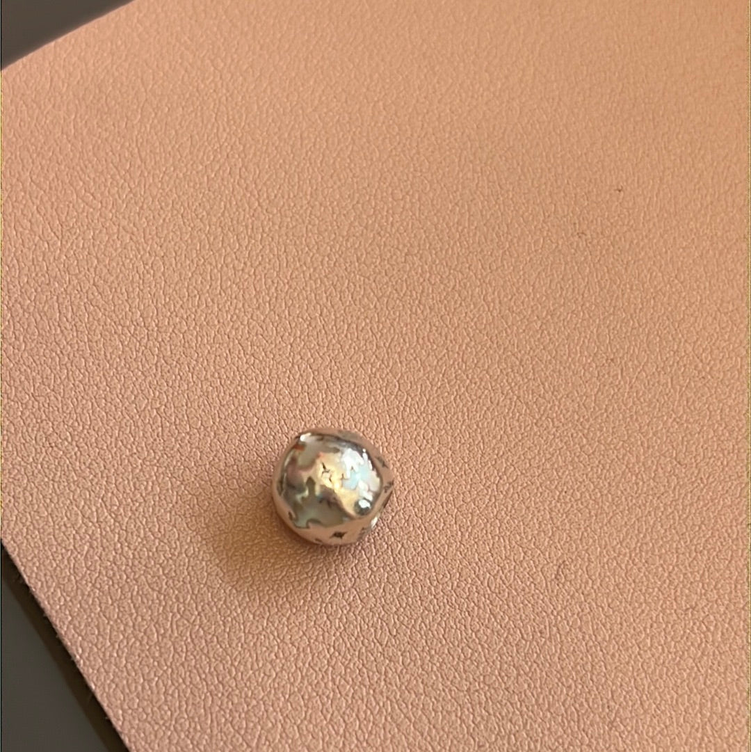 Genuine Pandora Disney Parks Enamel Pearlescent Cinderella Castle Charm RARE