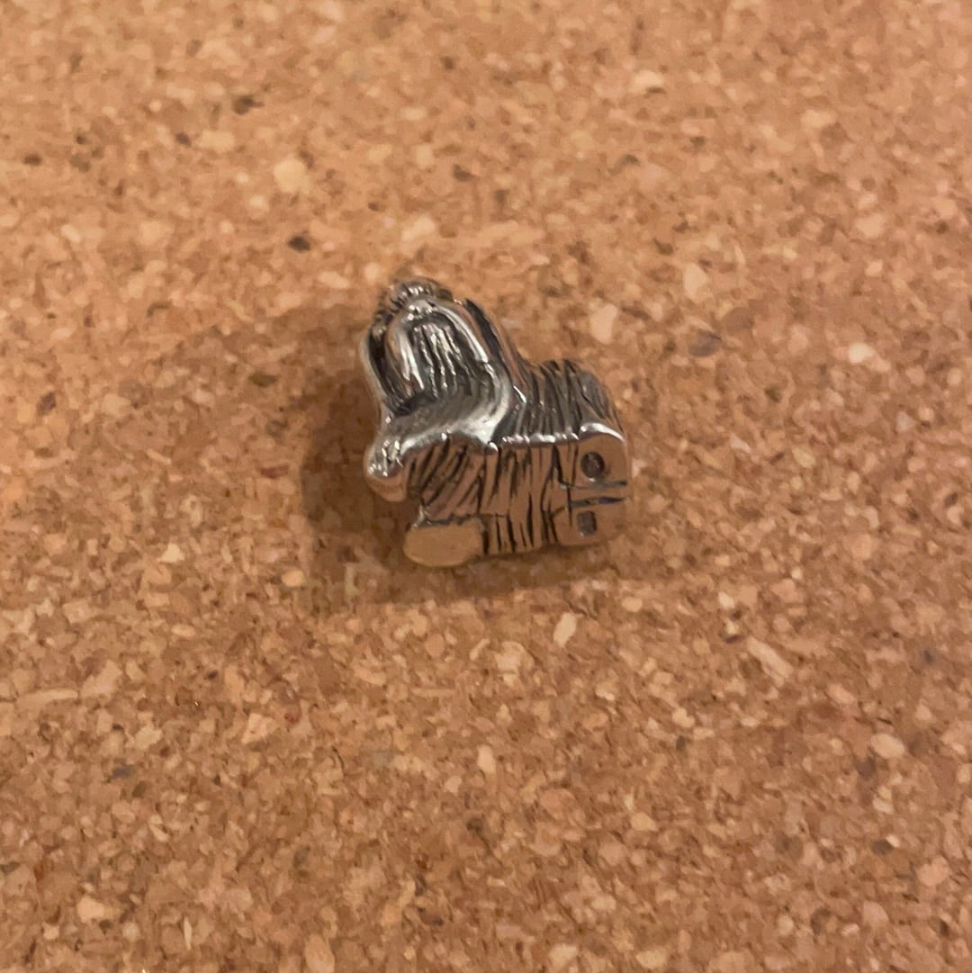 Genuine Pandora Shih Tzu Dog Charm