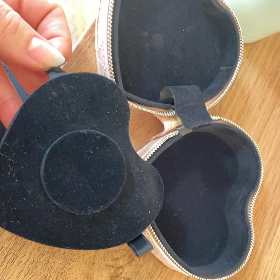 Genuine Pandora Pale Pink Love Heart Jewellery Box