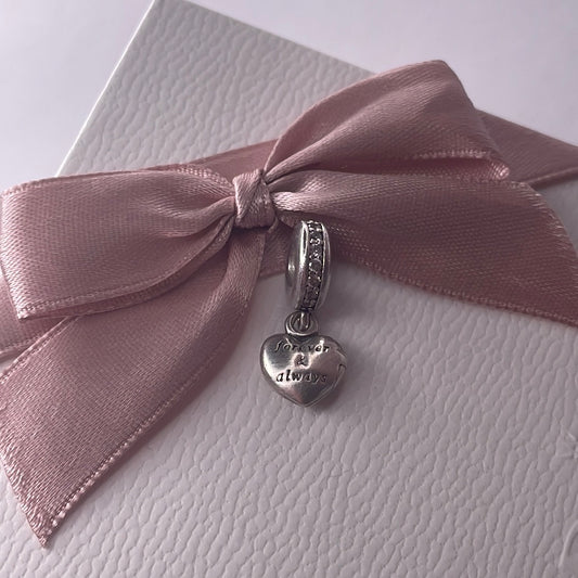 Genuine Pandora My Beautiful Wife Forever and Always Locket Charm