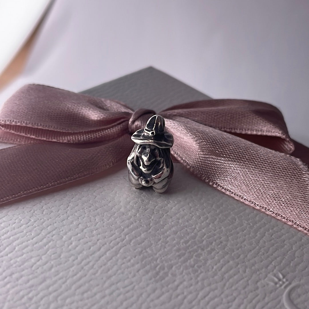 Genuine Pandora Rare Witch on a Broomstick Charm HTF