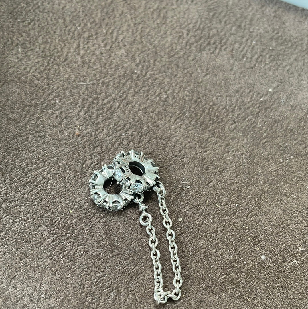 Genuine Pandora Pave CZ Safety Chain