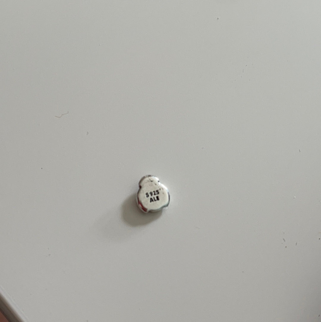 Genuine Pandora Ladybird With Purple Enamel Petite Charm