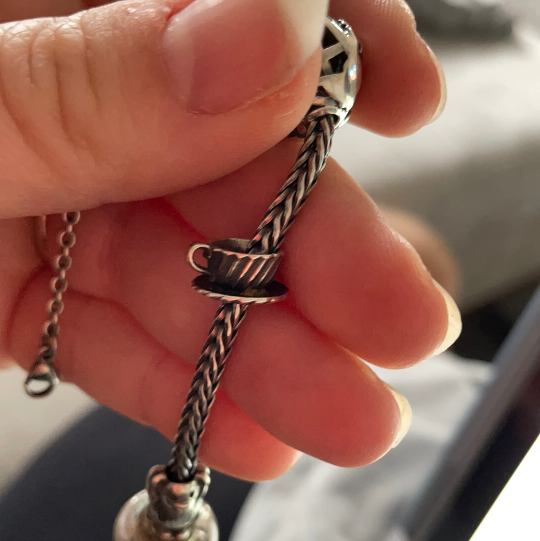 Genuine Trollbeads Teacup Charm