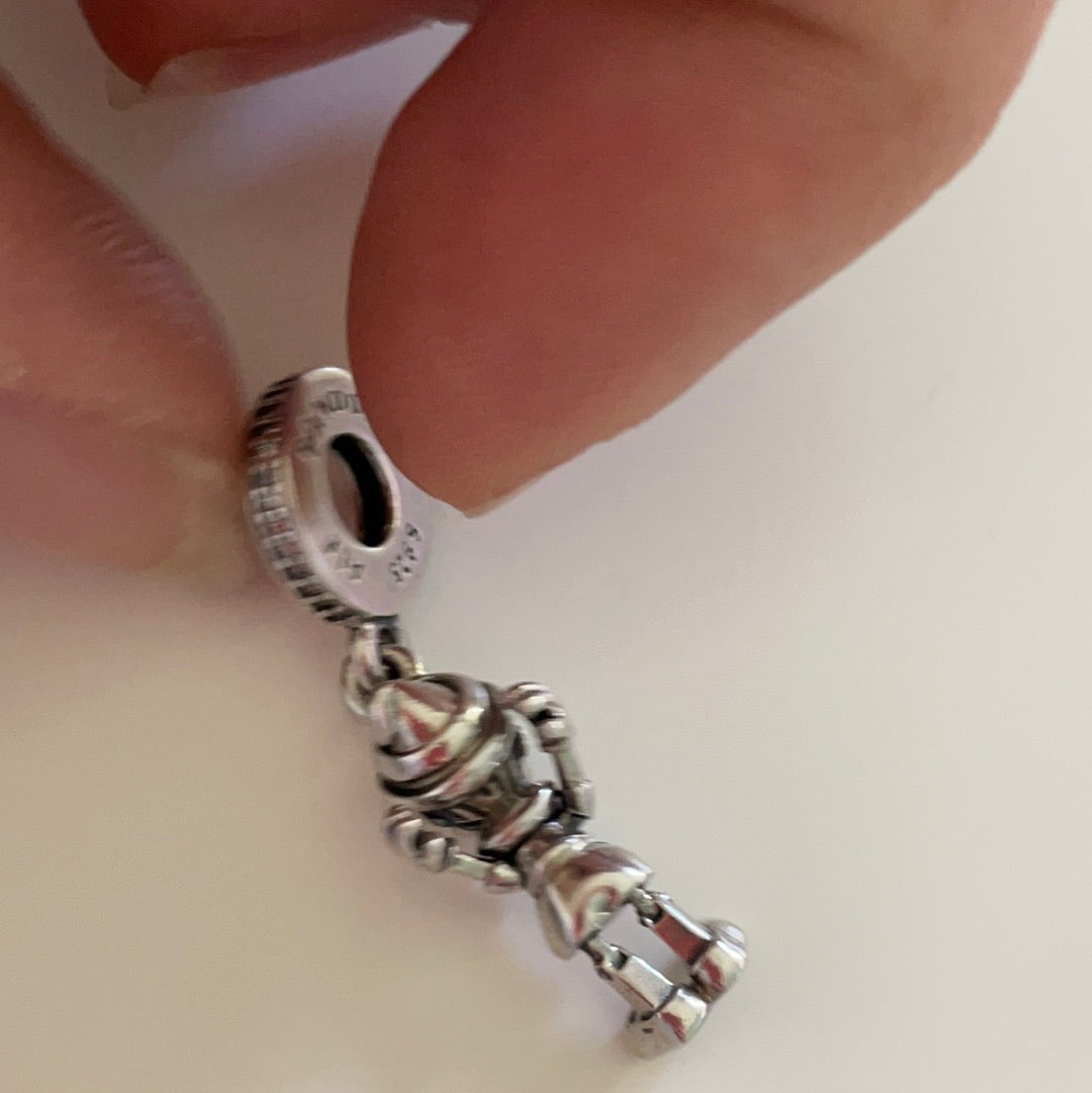 Genuine Pandora Pinocchio Disney Dangle With Moving Arms and Legs