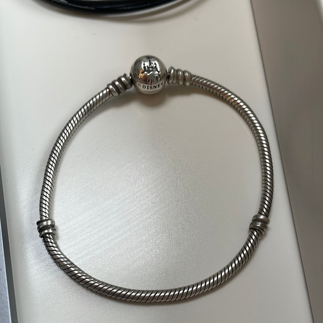 Genuine Pandora Disney Parks Exclusive 2015 Castle Bracelet Size 21cm RARE HTF