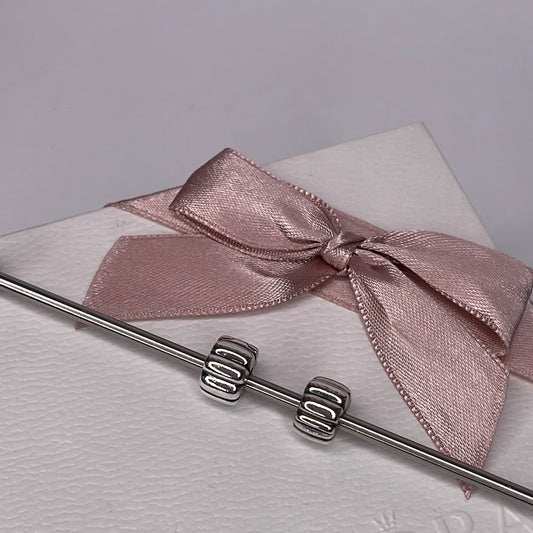 Genuine Pandora Line Ribbed Clip