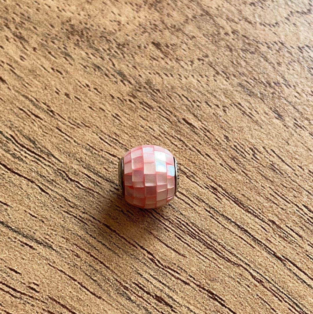 Genuine Pandora Essence Compassion Pink Mosaic Charm