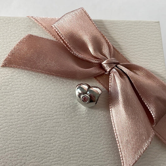 Genuine Pandora CZ Heart Charm
