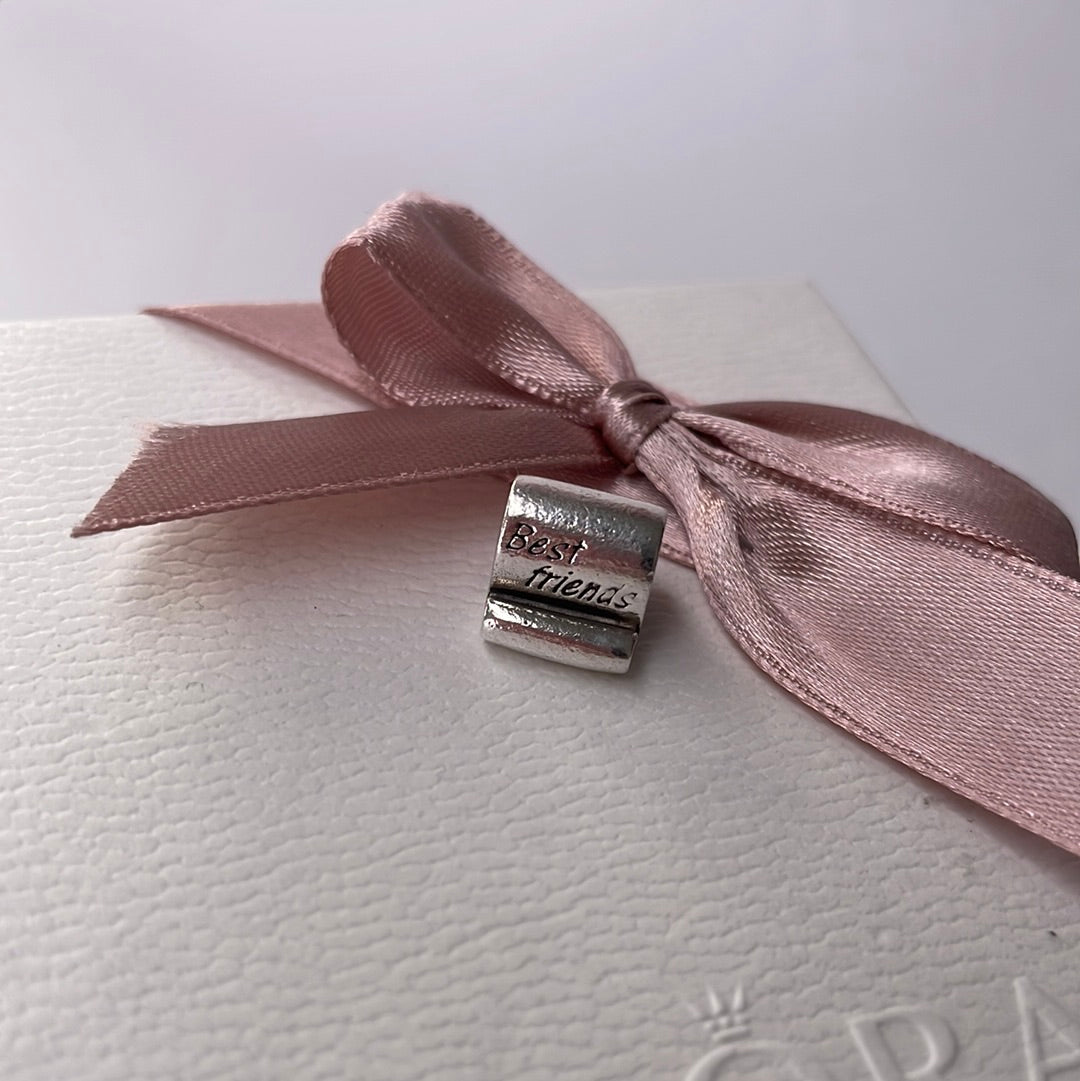 Genuine Pandora Best Friends Scroll Charm