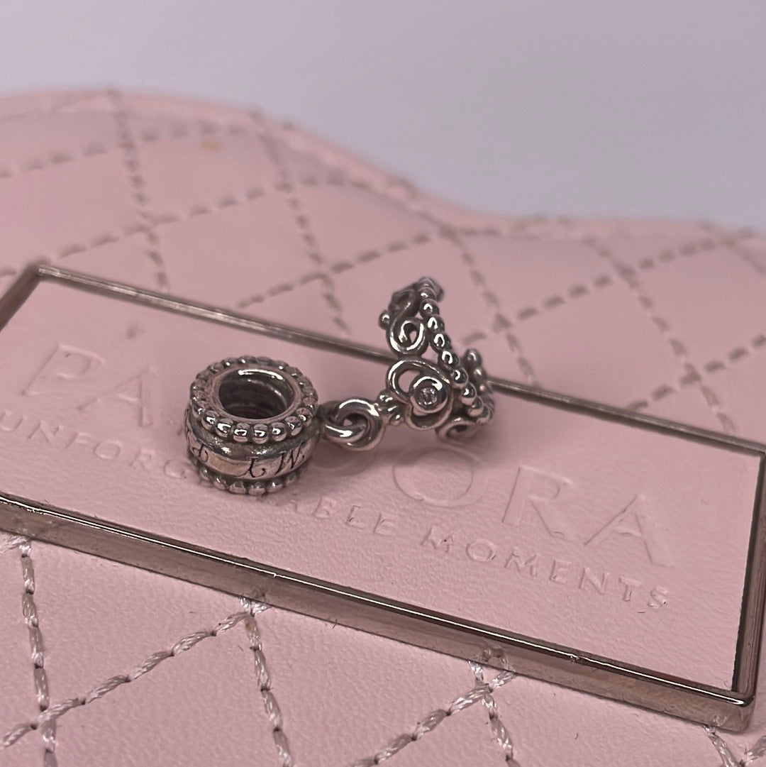Genuine Pandora Tiara My Princess Dangle