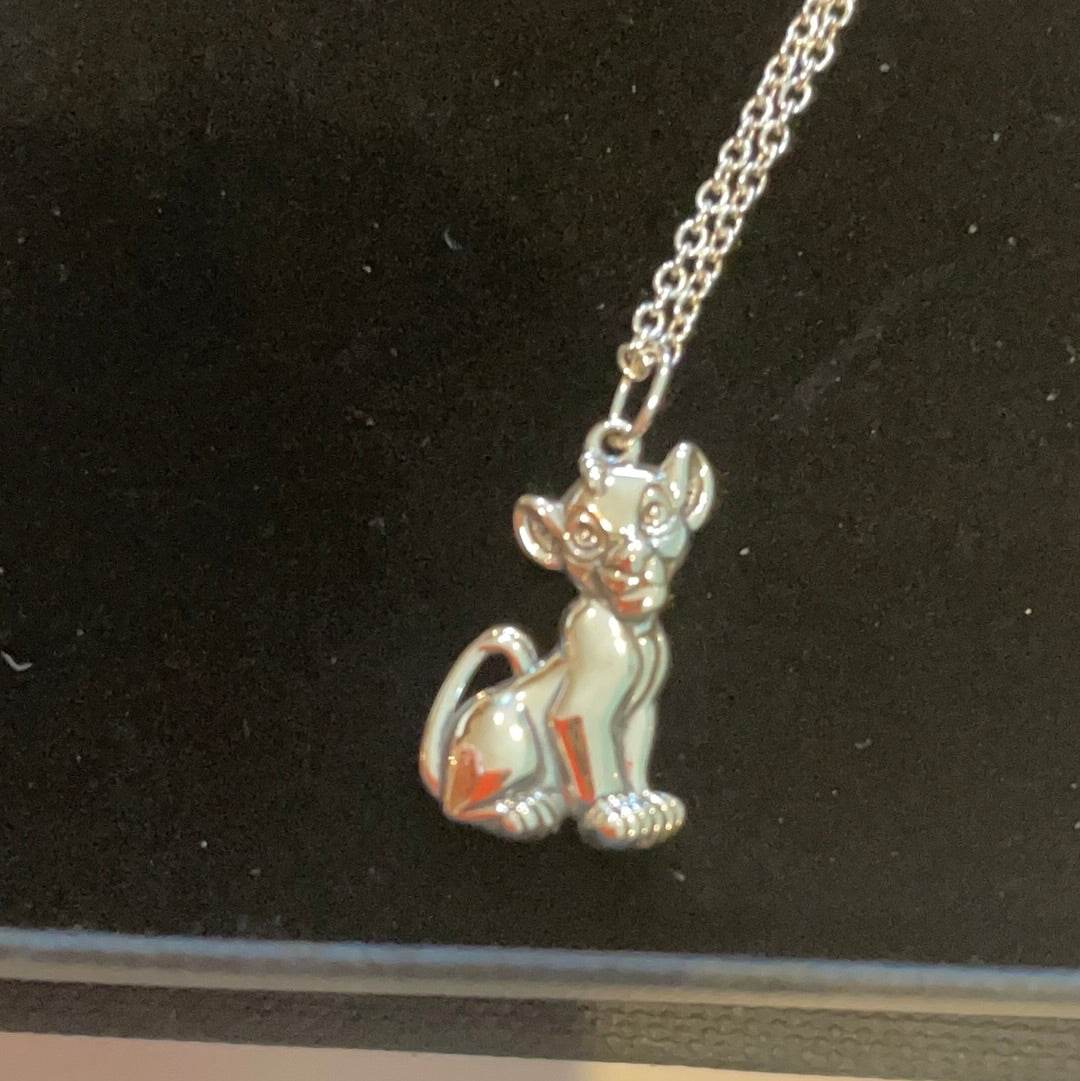 Genuine Chamilia Brand New in Box Disney Lion King Simba Necklace