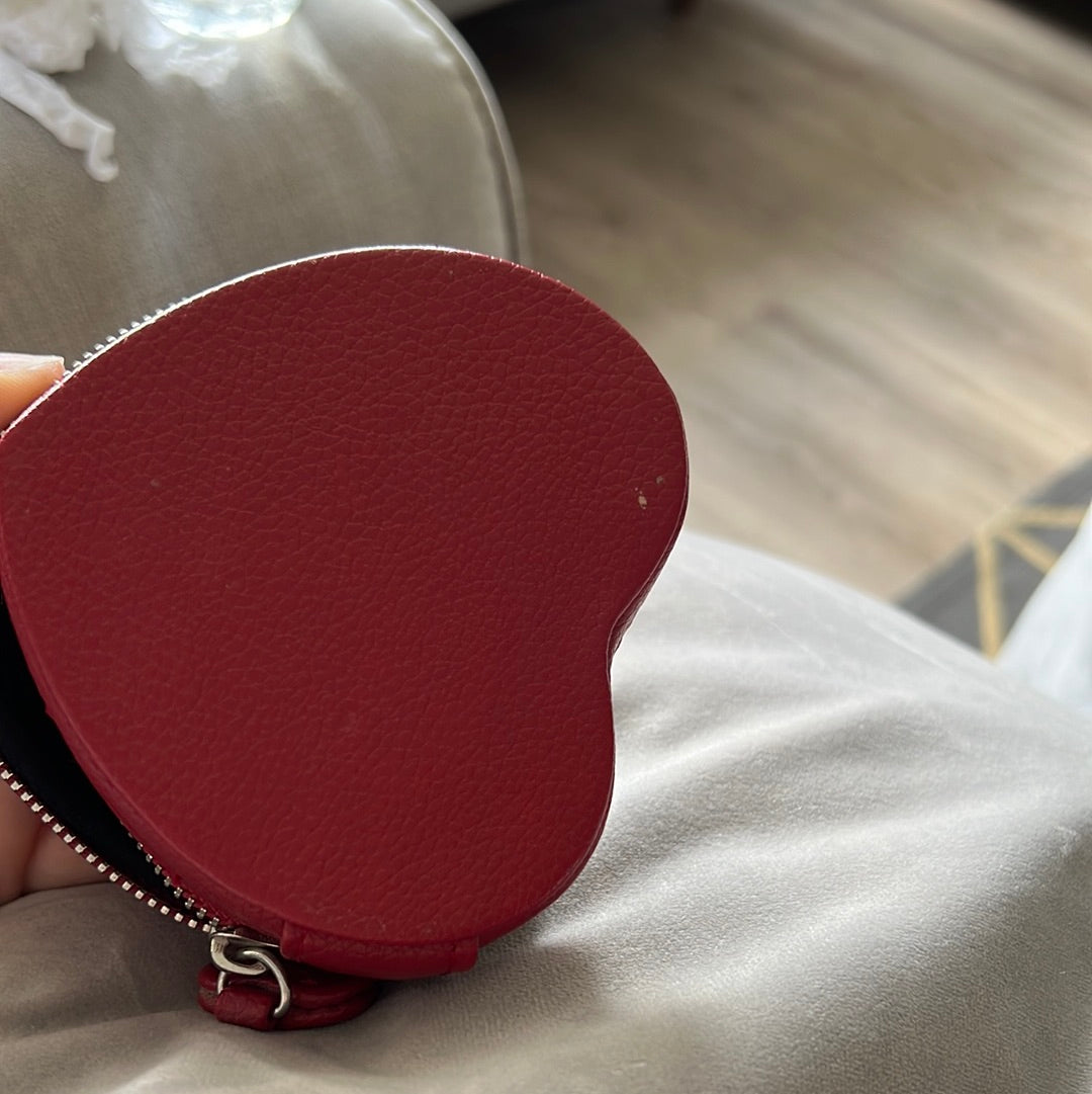 Genuine Pandora Red Love Heart Jewellery Box Small