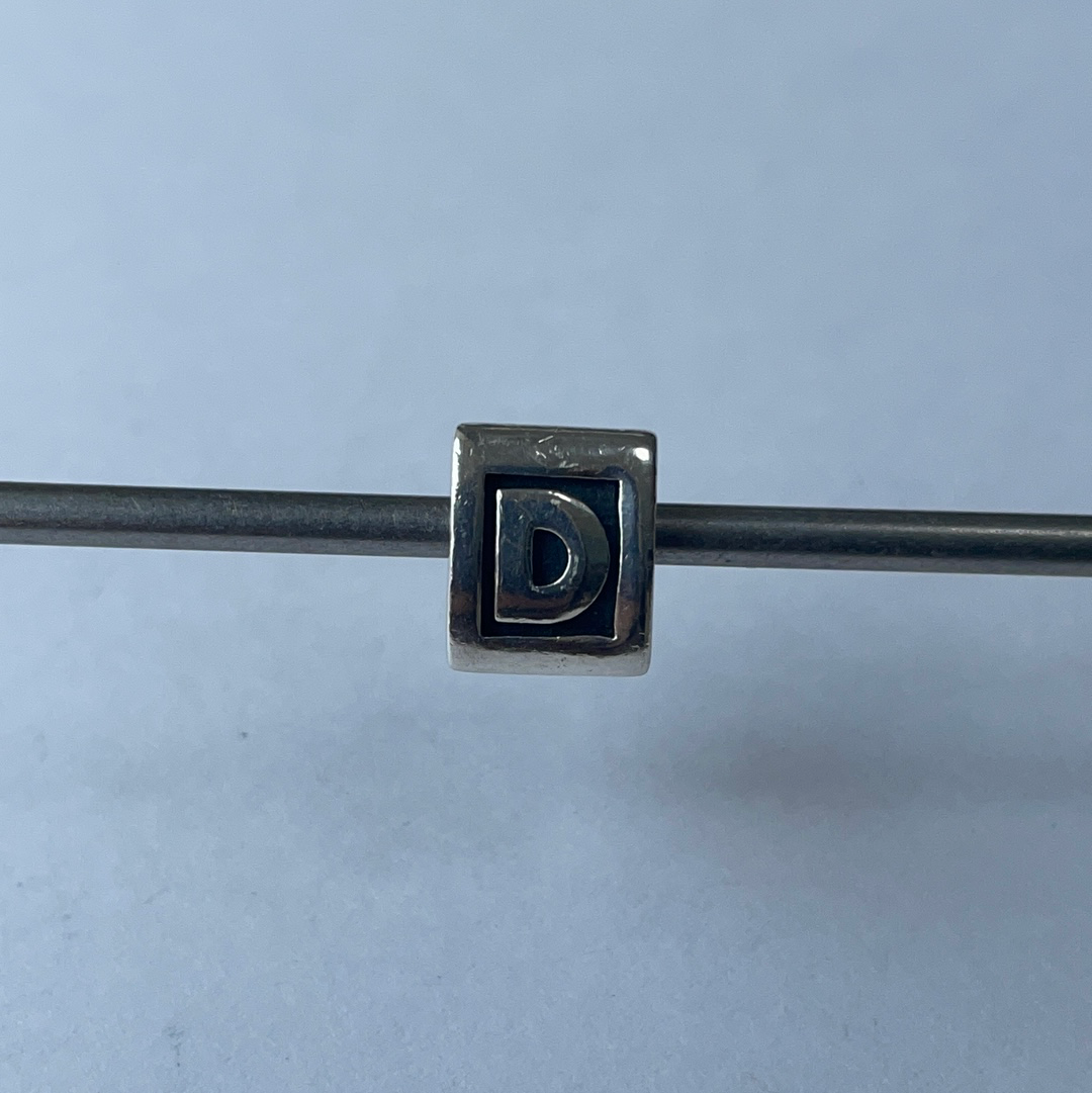 Genuine Pandora D Charm Letter Charm