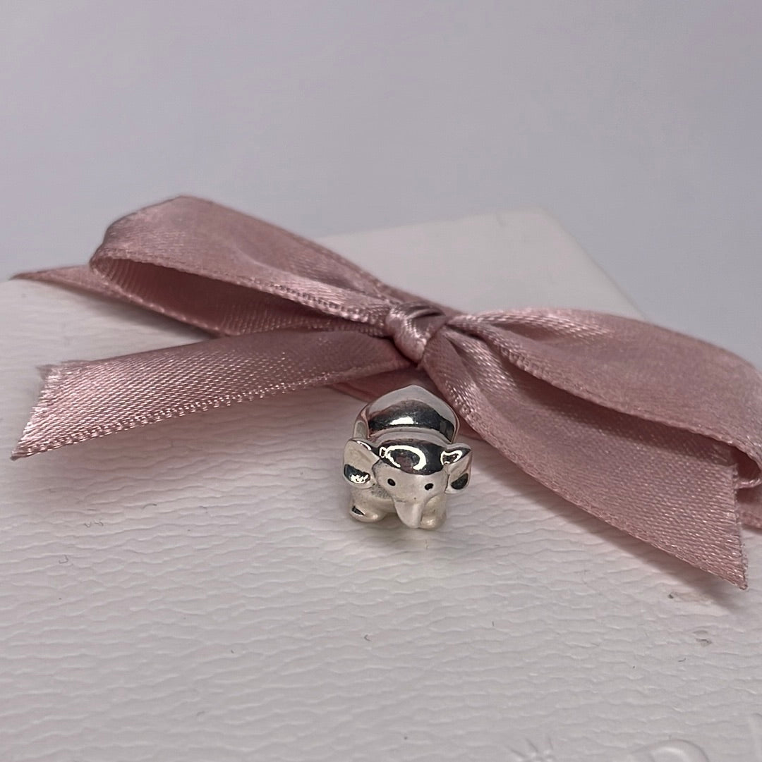 Genuine Pandora Lucky Elephant Animal Charm Retired