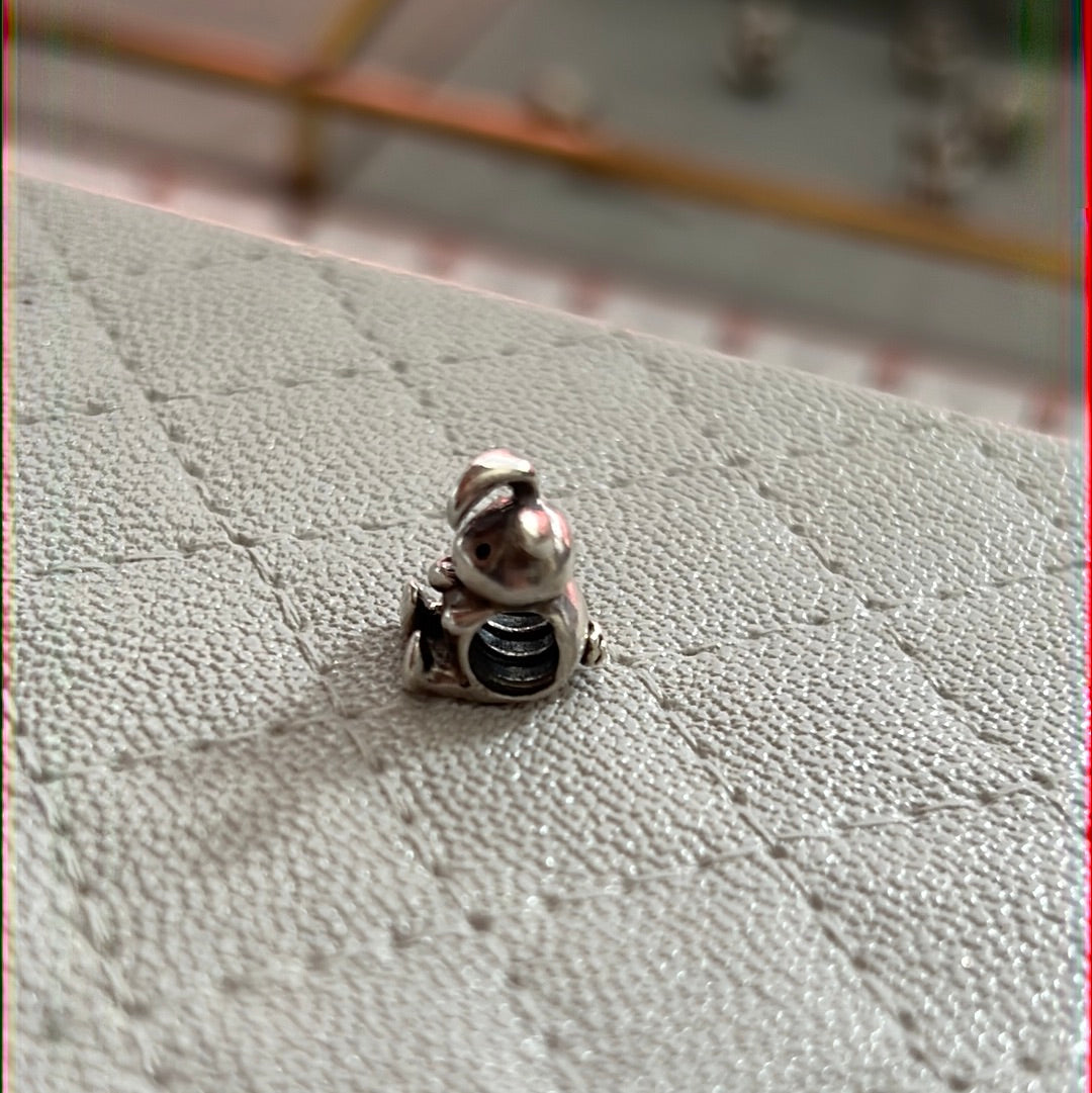 Genuine Chamilia Rabbit Bunny Animal Charm