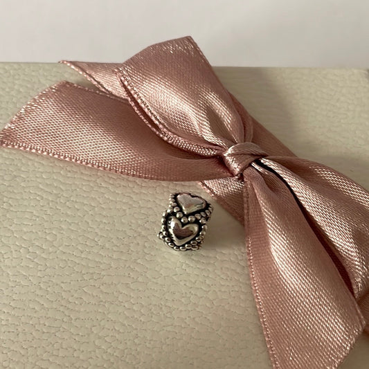 Genuine Pandora Heart Charm Spacer Retired