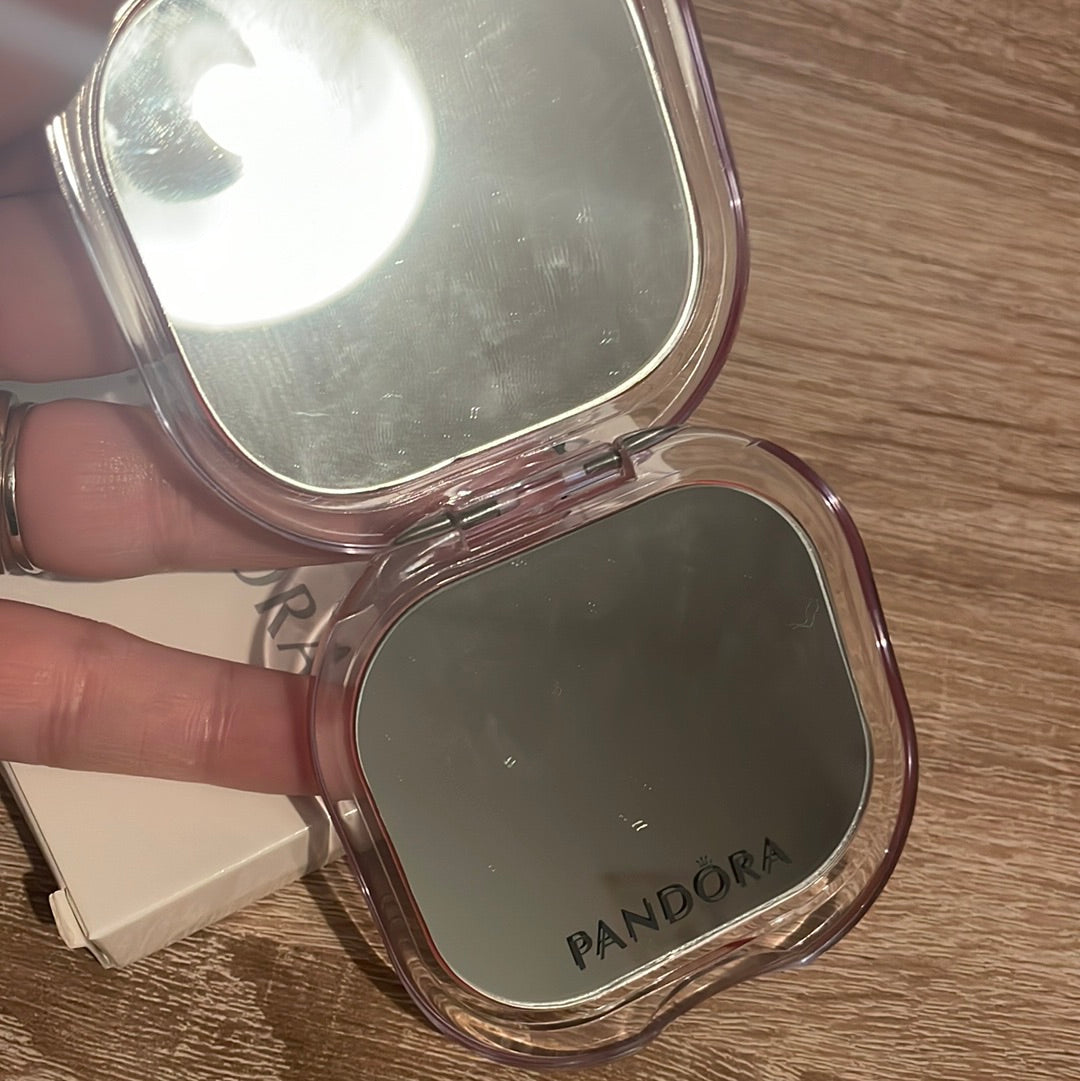 Genuine Pandora Brand New Compact Mirror Promotional Item With Box