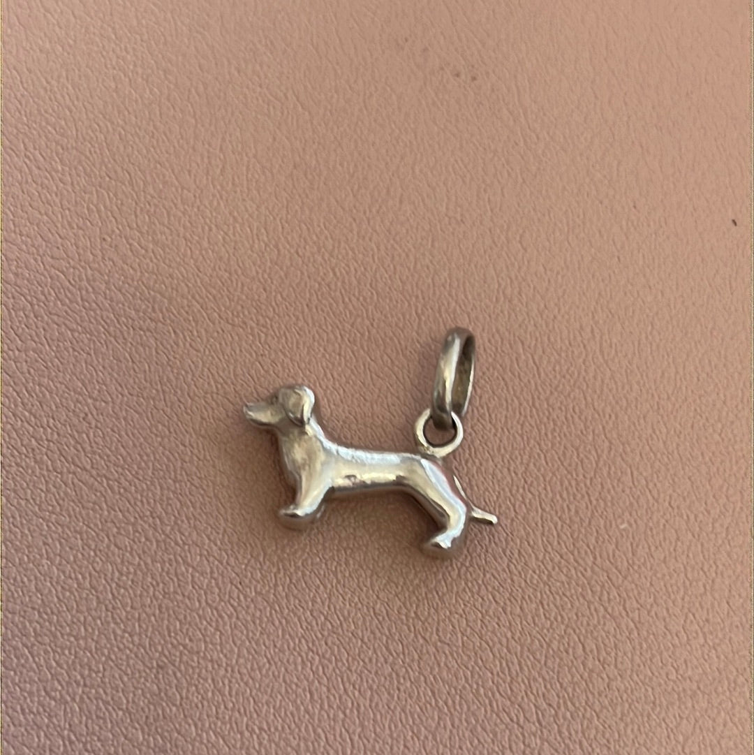 Genuine Links of London Dachshund Sausage Dog Animal Charm