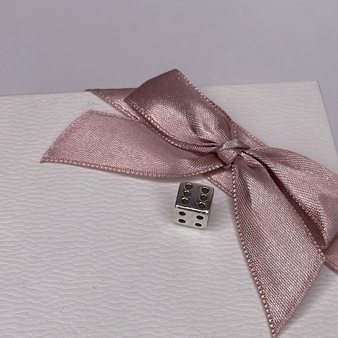 Genuine Pandora Dice Charm Retired