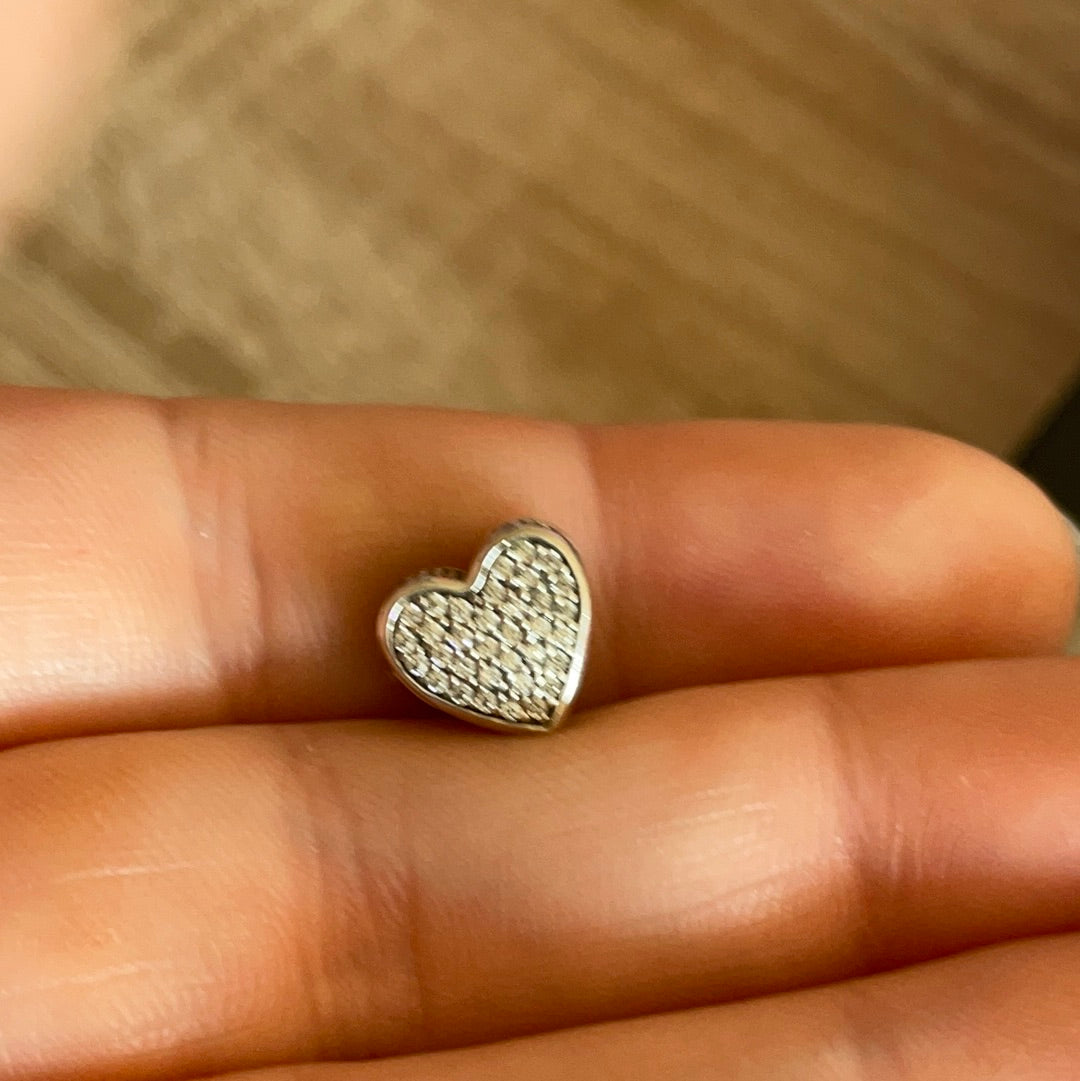 Genuine Pandora Essence Pave Love Heart Love Meaning Charm