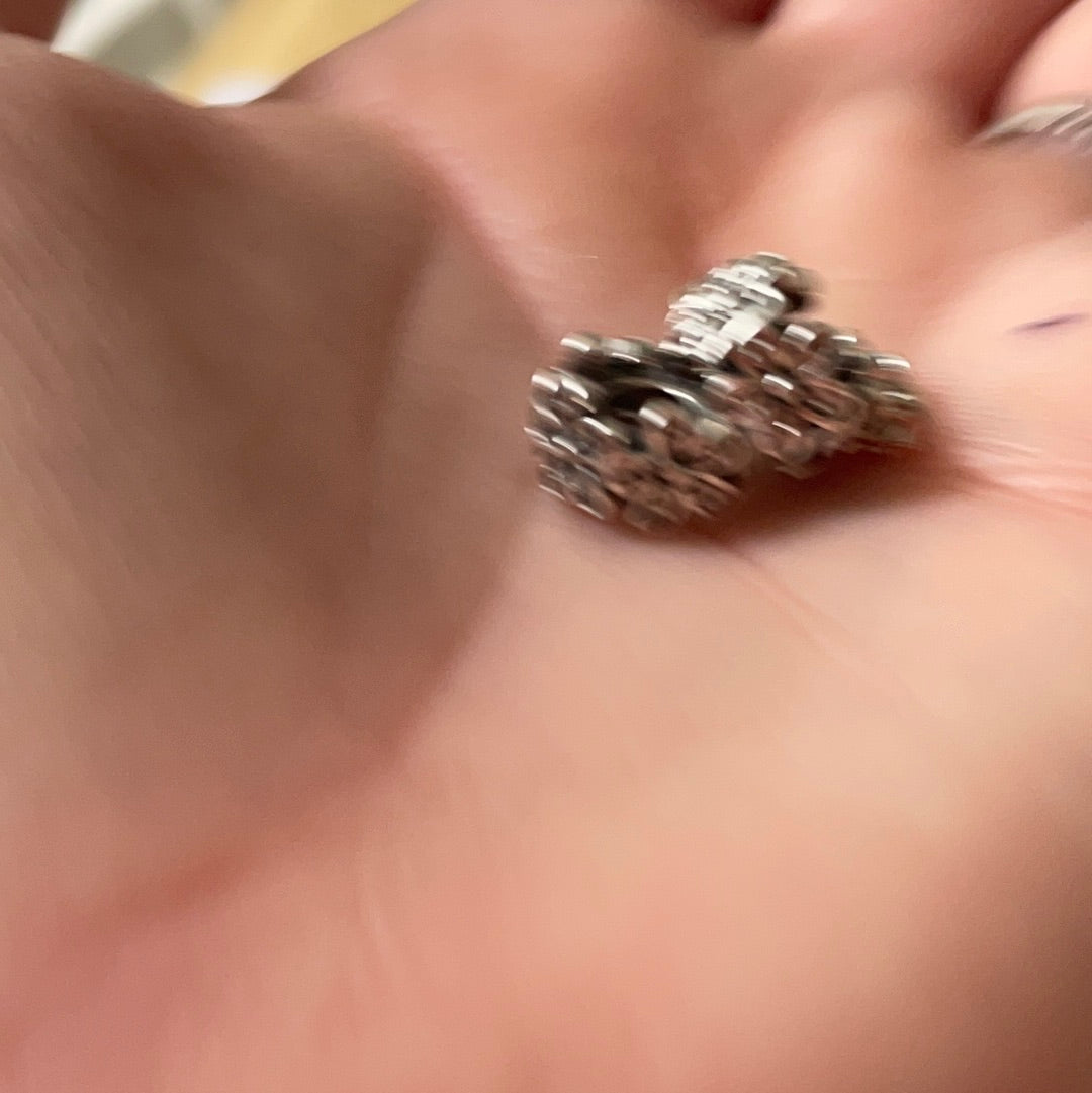 EITHER UNBRANDED OR Genuine CUSTOM Pandora Pave Daisy Safety Chain