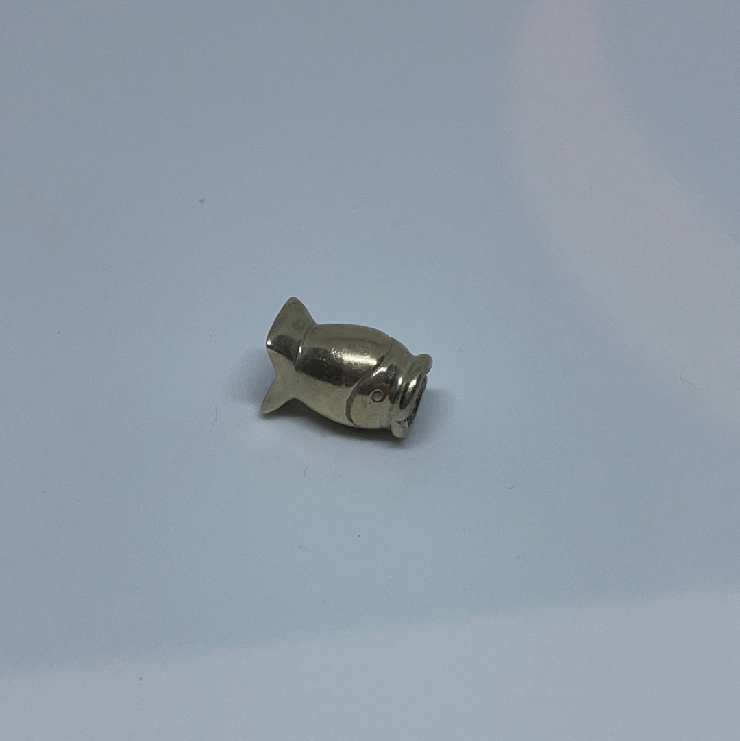 Genuine Pandora Sideways Fish Retired Animal Charm