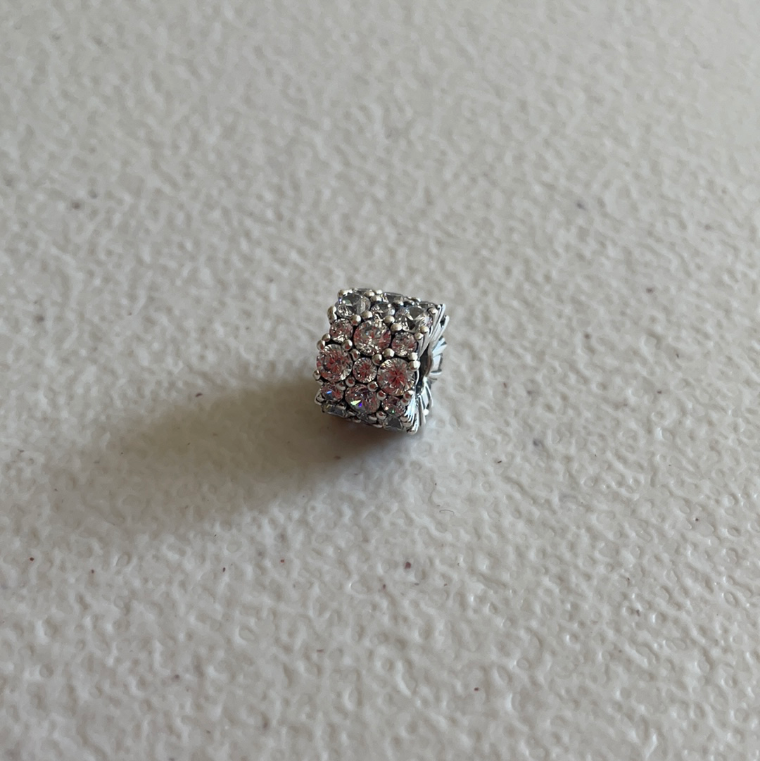 Genuine Pandora Clear Sparkle Pave Charms Large BN
