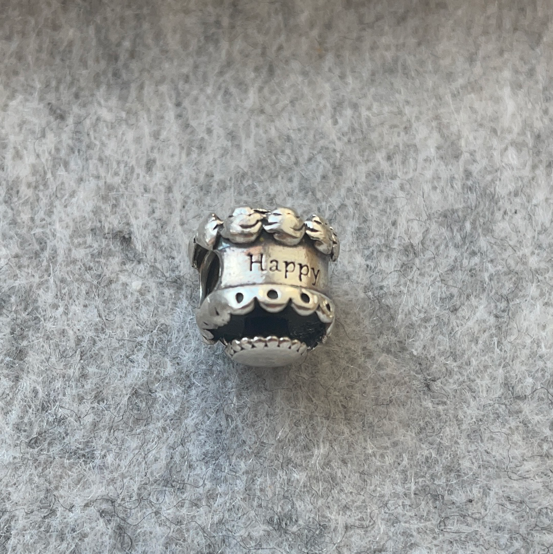Genuine Pandora Birthday Cake Charm